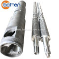 CM65/132 conical twin screw and barrel